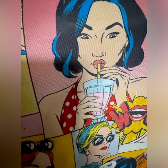New EL Pop Art Tote Bag. Great for shopping and more. - Picture 2 of 5